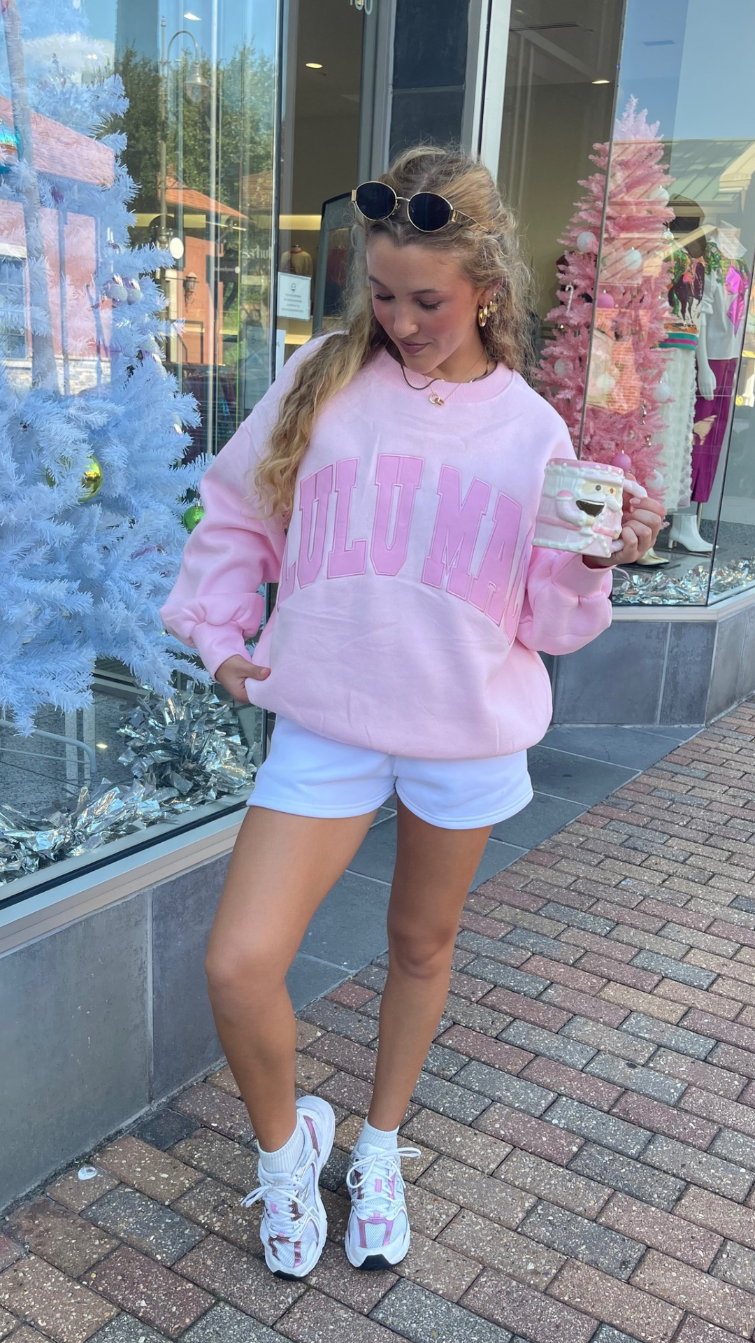 Light Pink Lulu Mac Sweatshirt