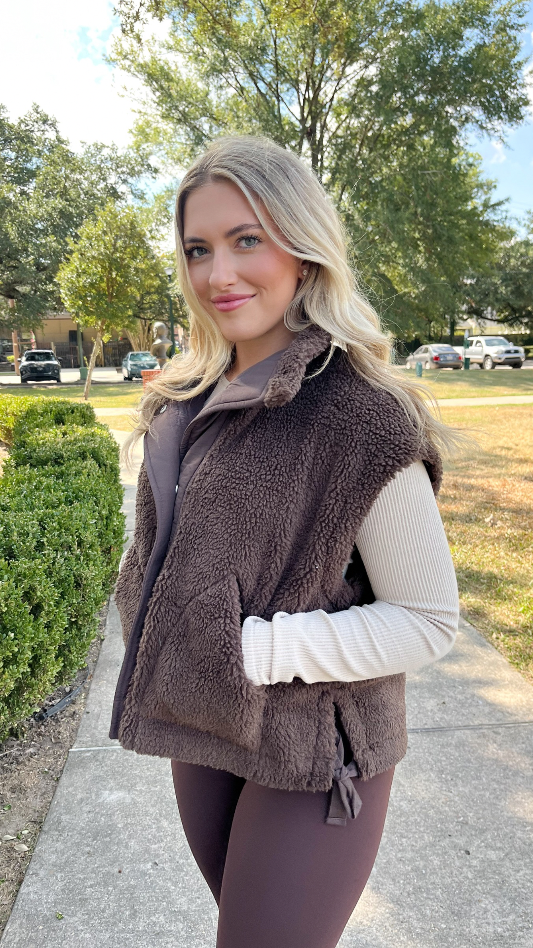 Cozy Sherpa Vest