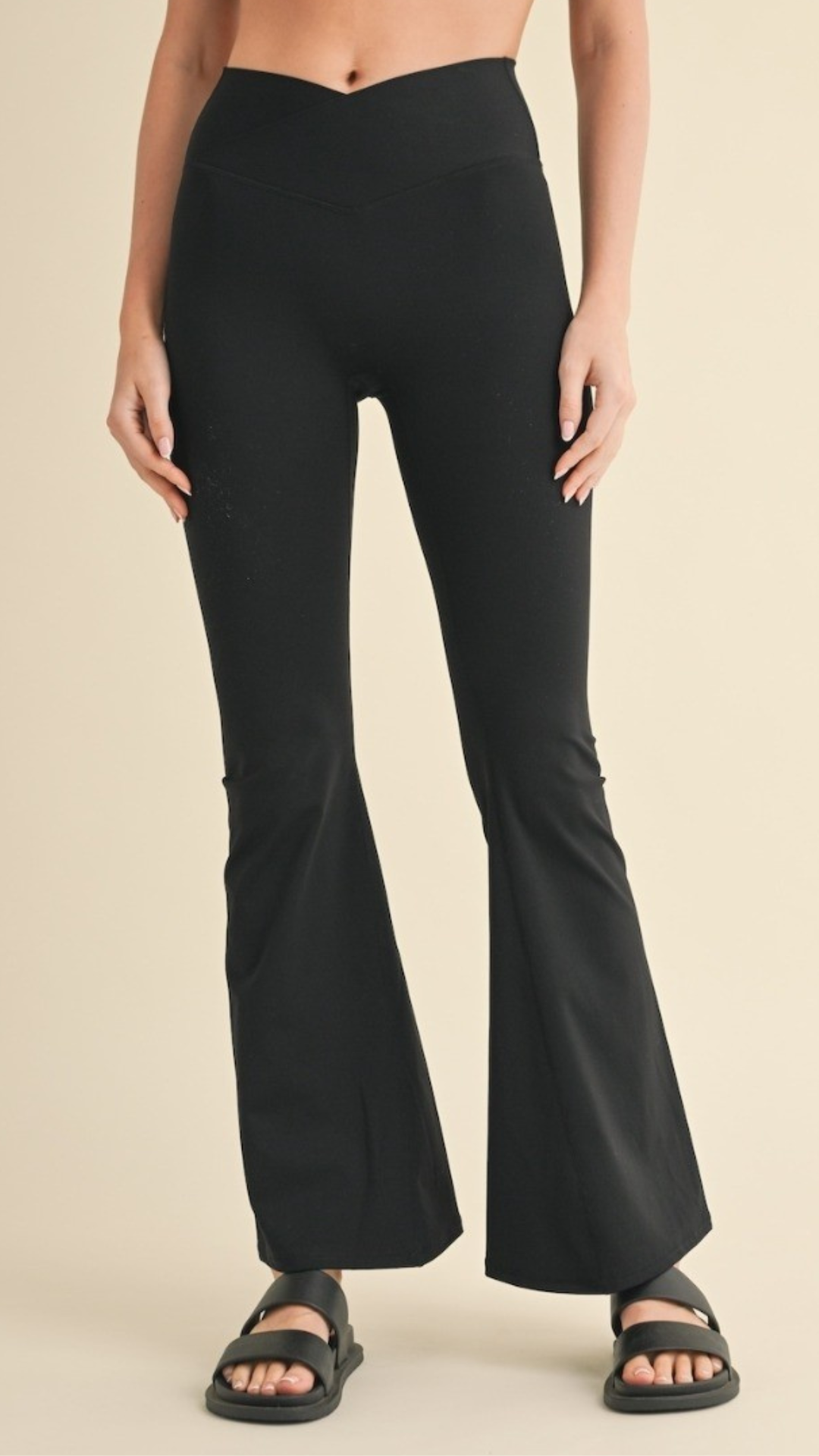 Black Flare Leggings