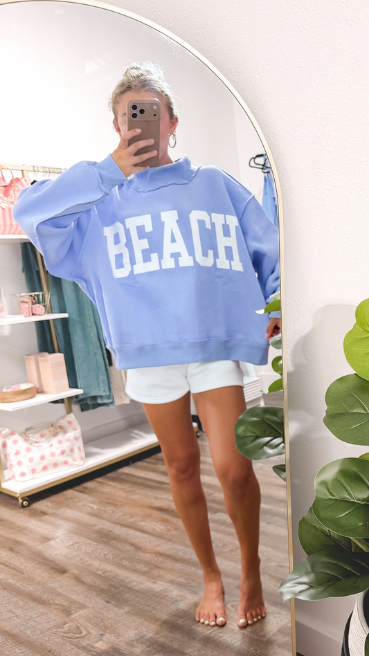 Beach/Lake Mock Neck