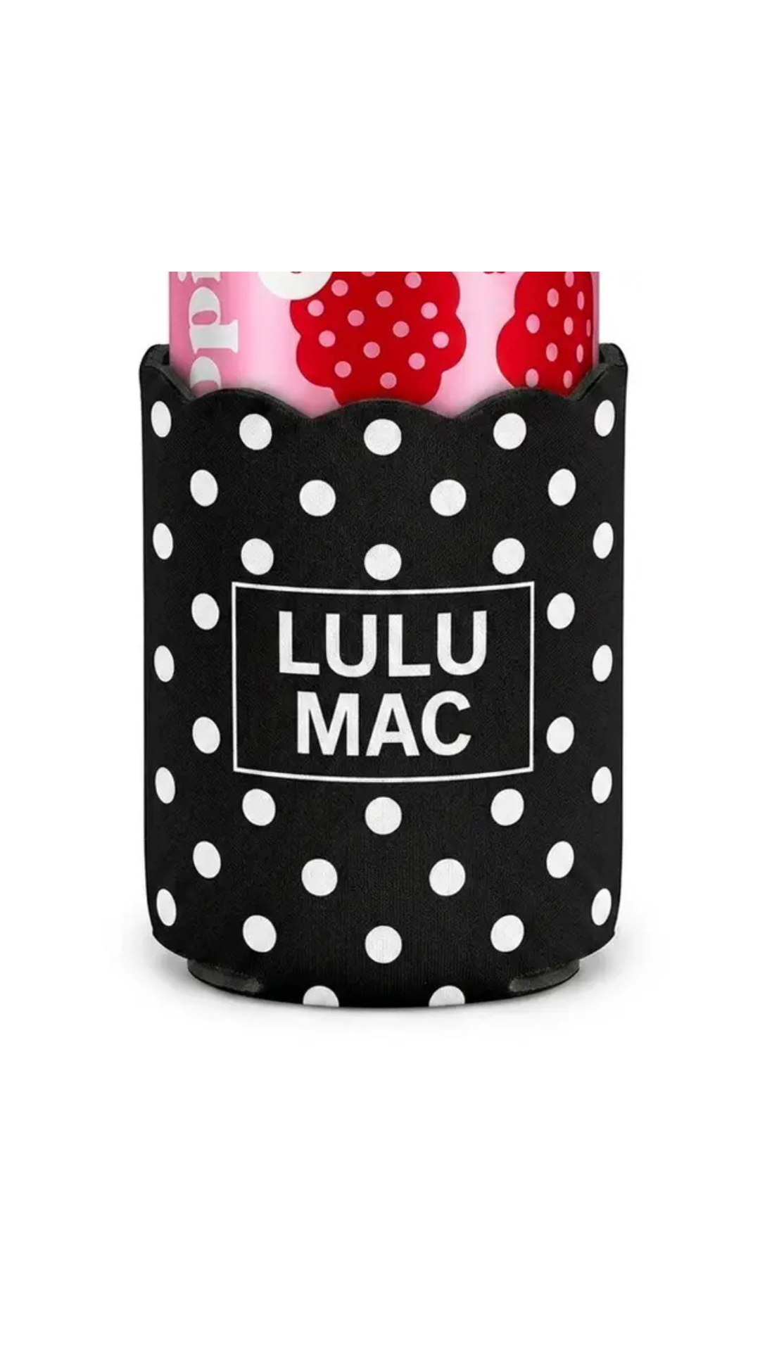 Lulu Mac Polka Dot Koozie