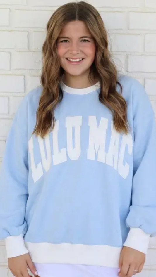 Lulu Mac Color Block Sweatshirt