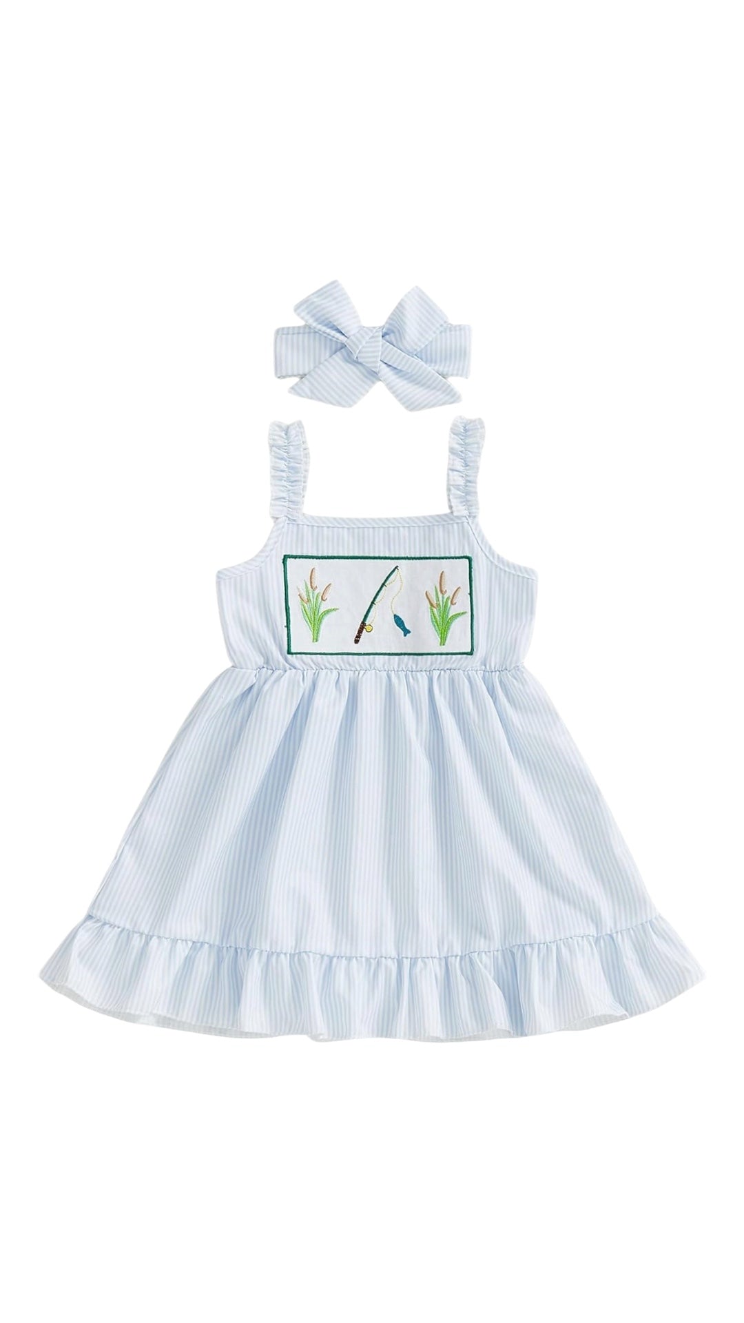 Blue Fishing Dress