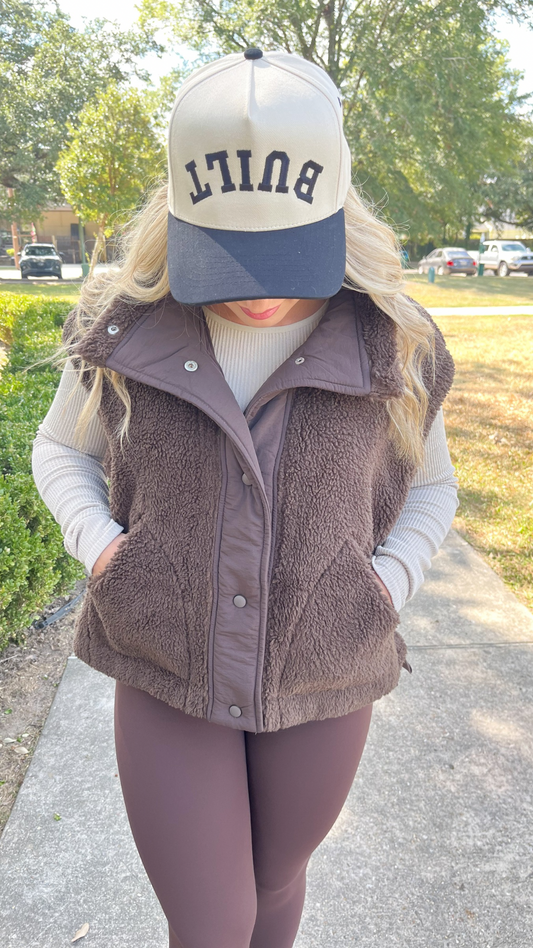 Cozy Sherpa Vest