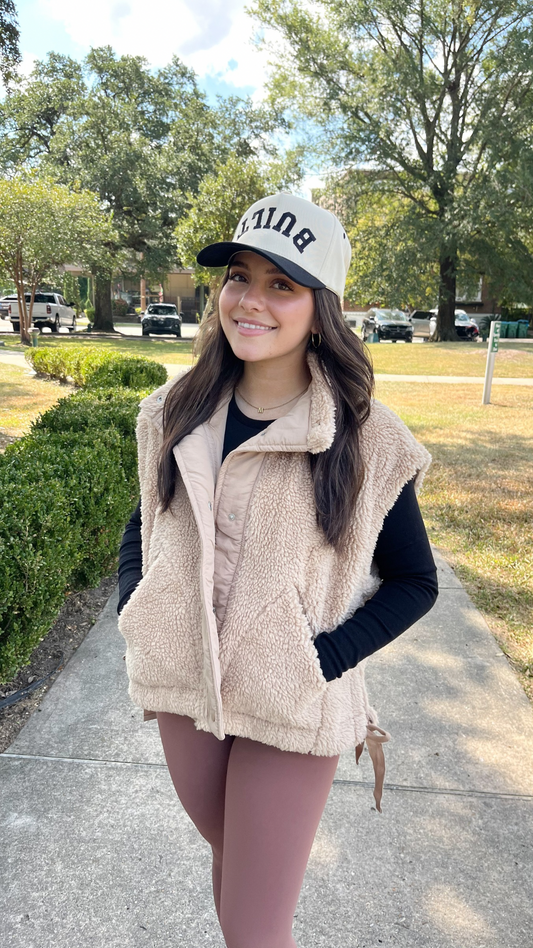 Cozy Sherpa Vest