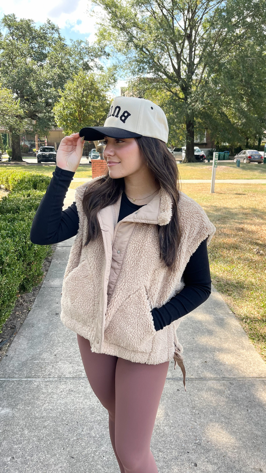 Cozy Sherpa Vest