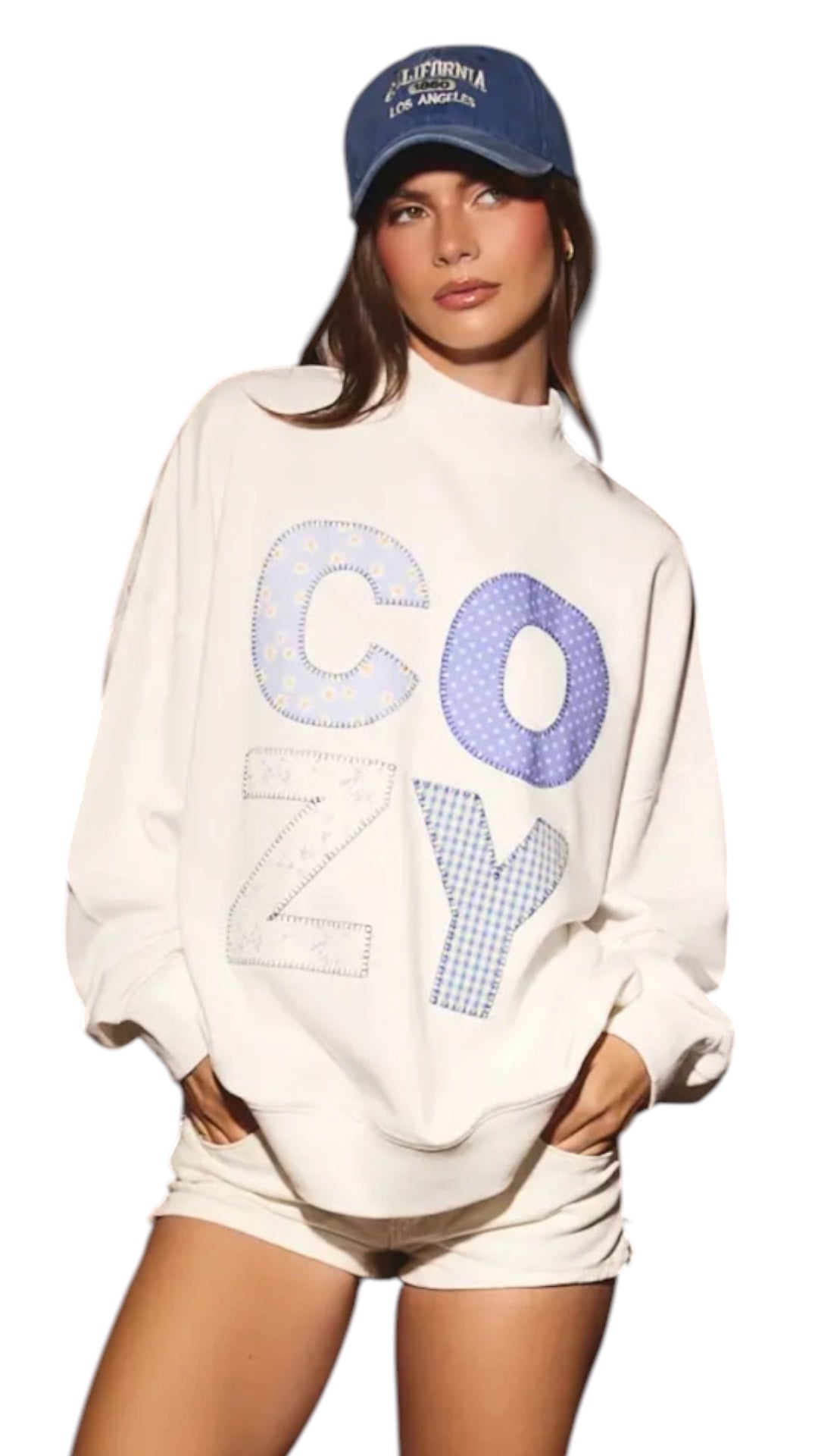 Cozy Mock Neck Sweatshirt