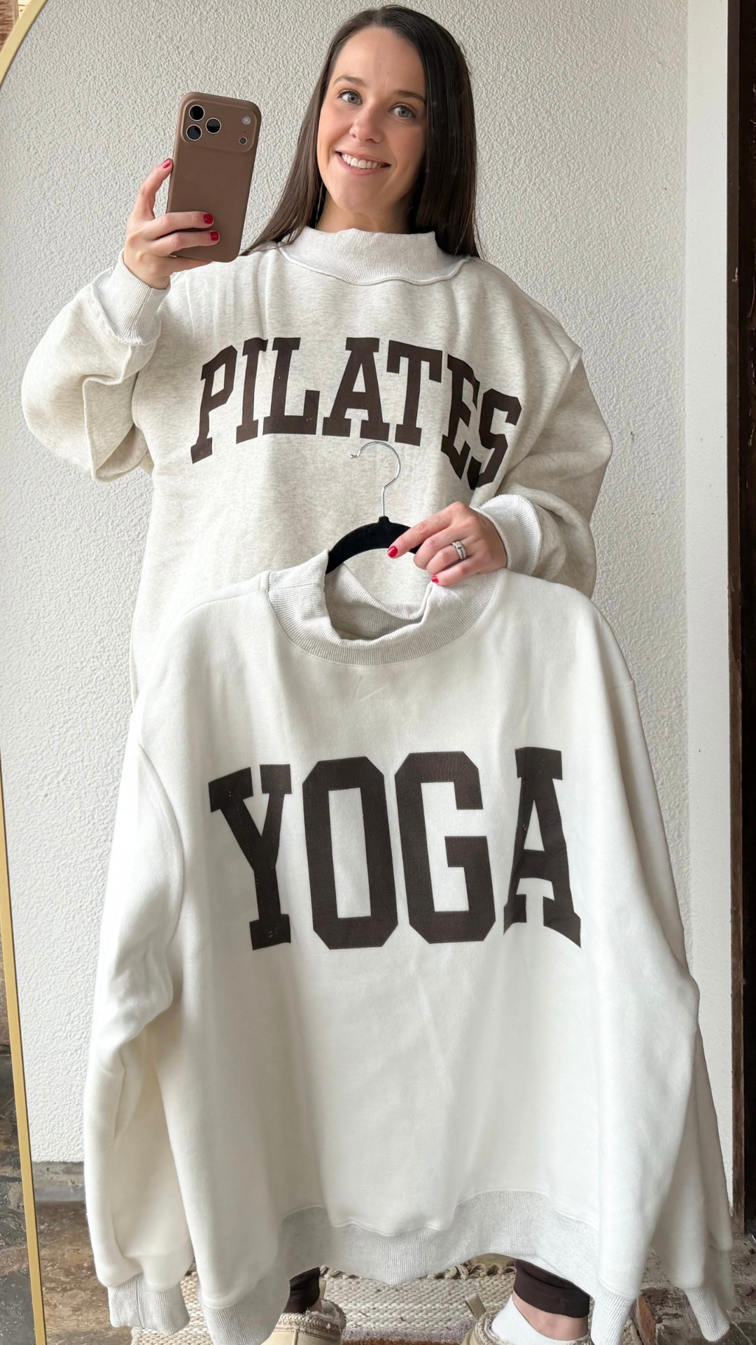 Pilates & Yoga Reversible Mockneck