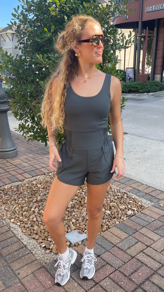 Active Shortsie-Grey