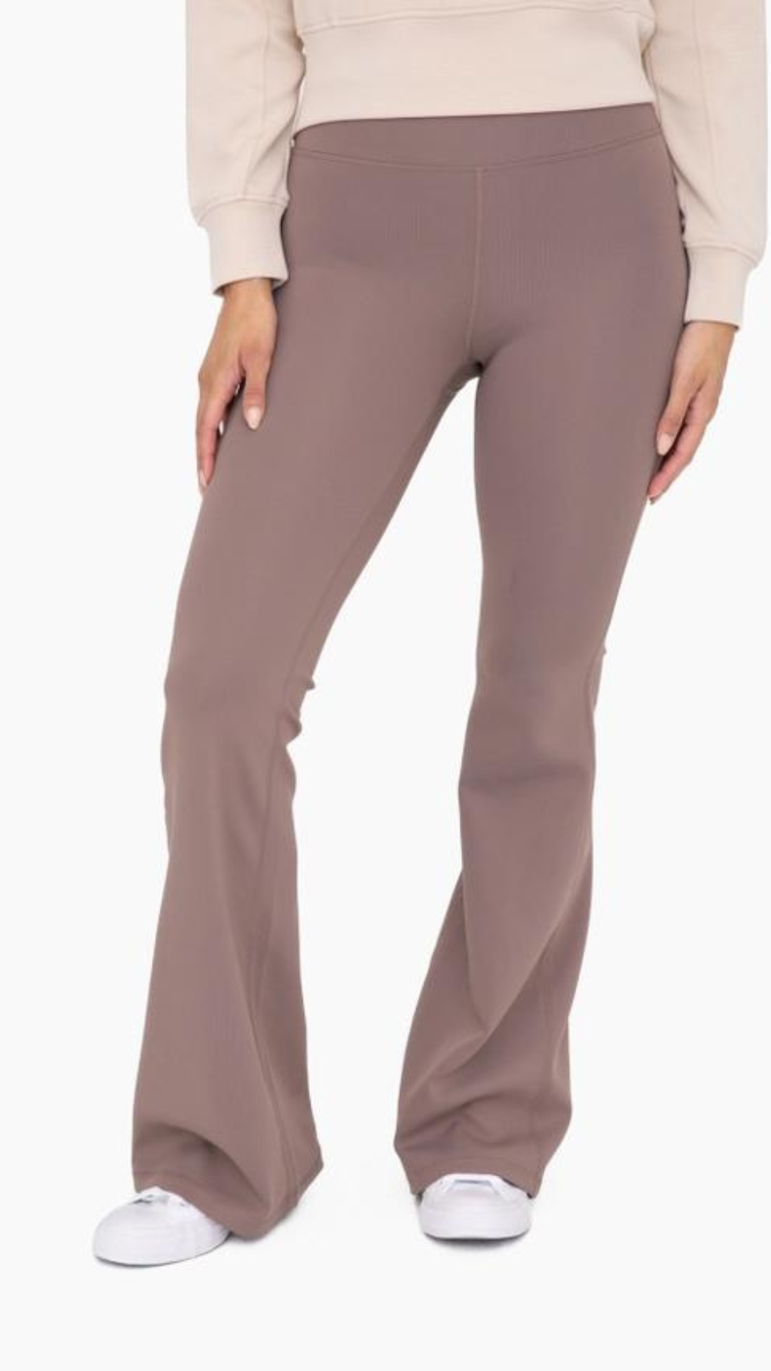 Jacquard Stripe Flare Pant