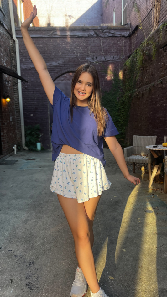 Pima Cotton Slouchy Tee