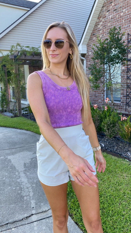 Favorite Basic Ribbed Tank