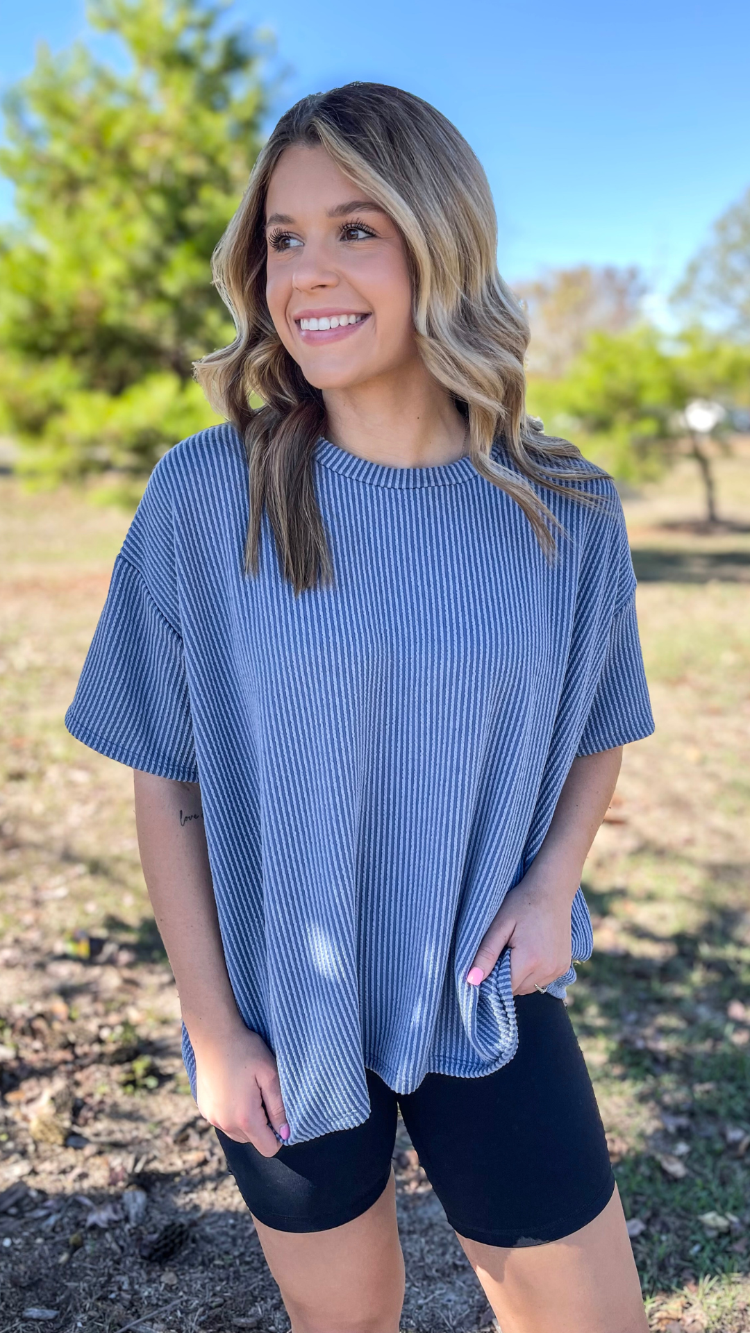 Everyday Relaxed Ribbed Top