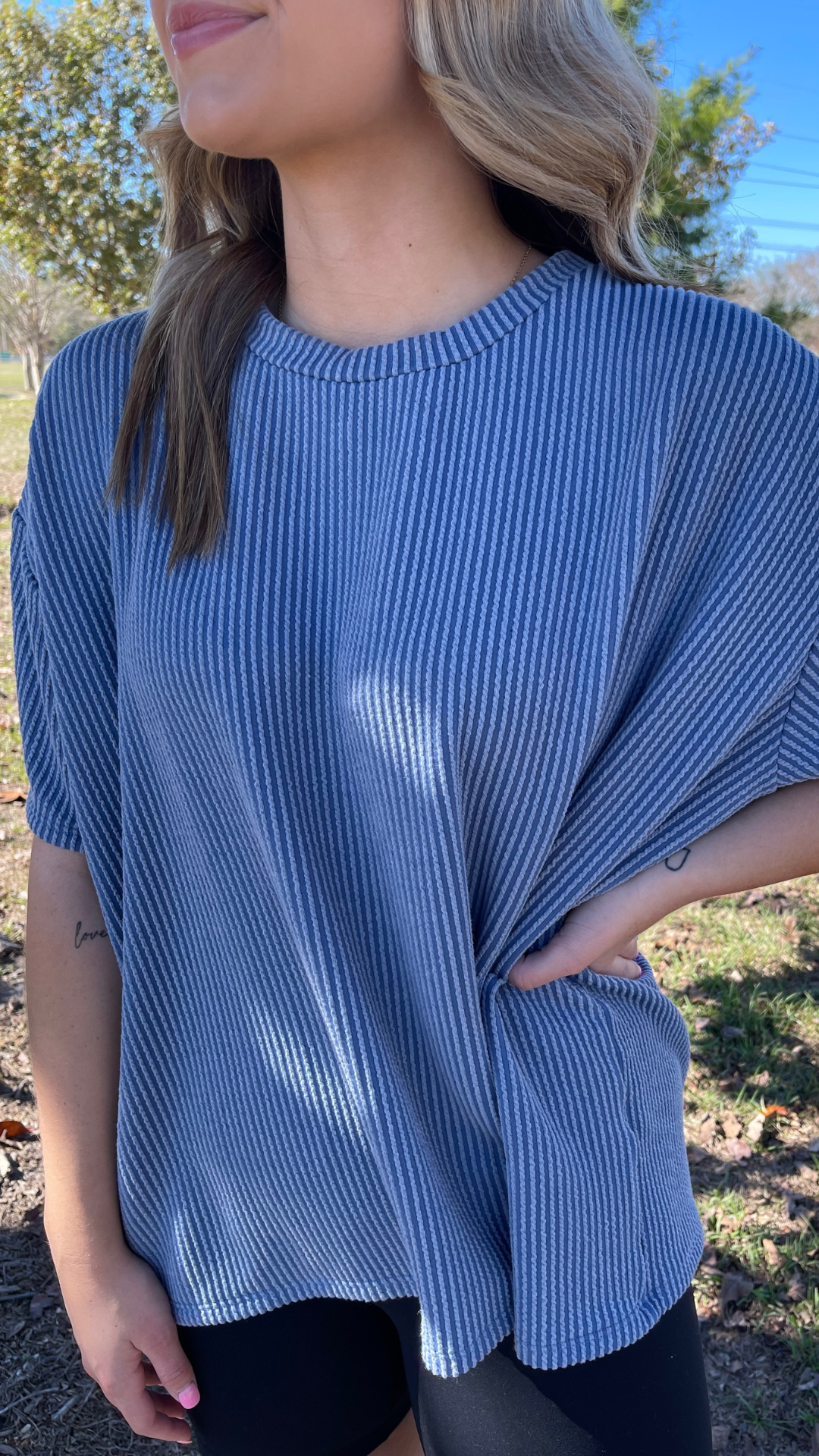 Everyday Relaxed Ribbed Top