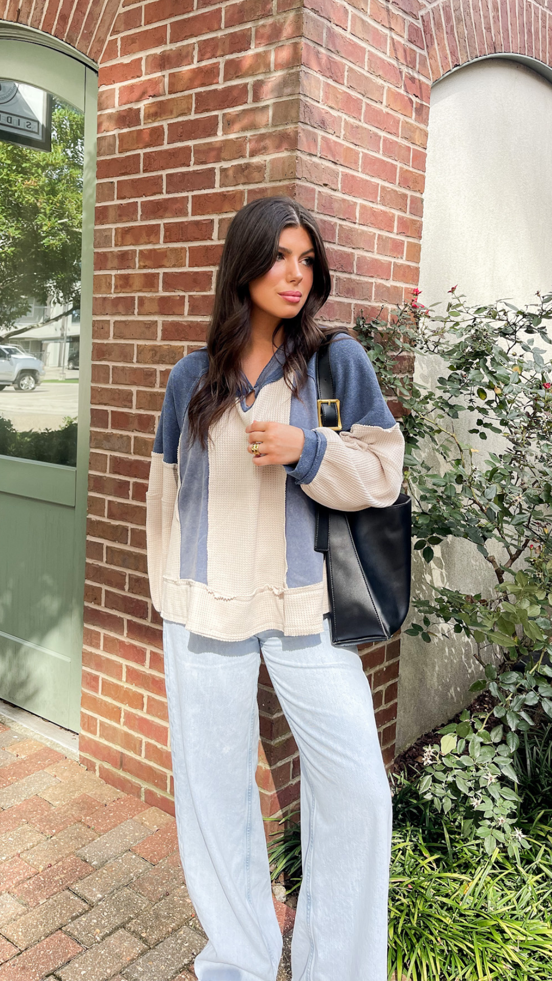 Weekend Color Block Top