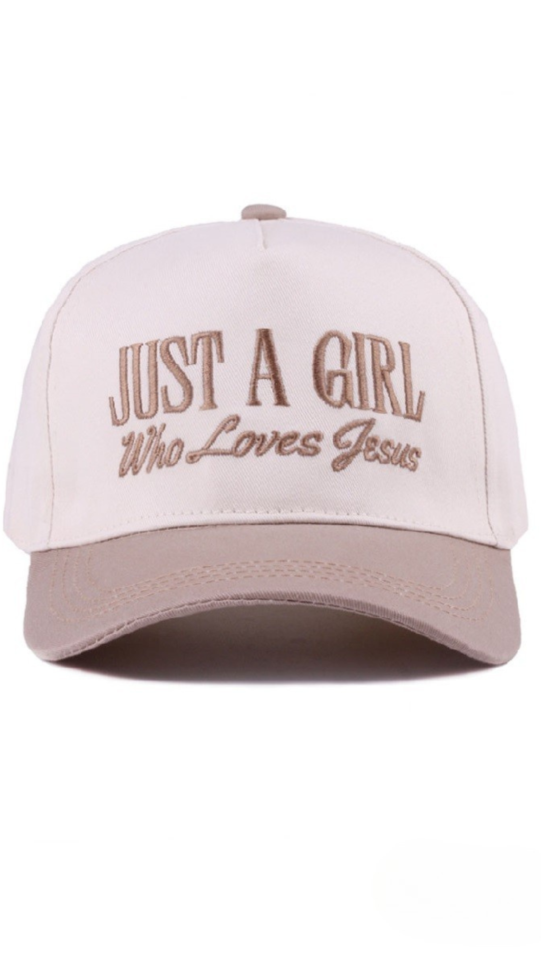Just a Girl Who Loves Jesus Cap