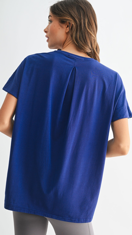 Pima Cotton Slouchy Tee