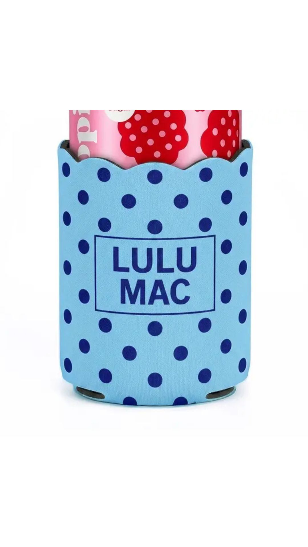 Lulu Mac Polka Dot Koozie