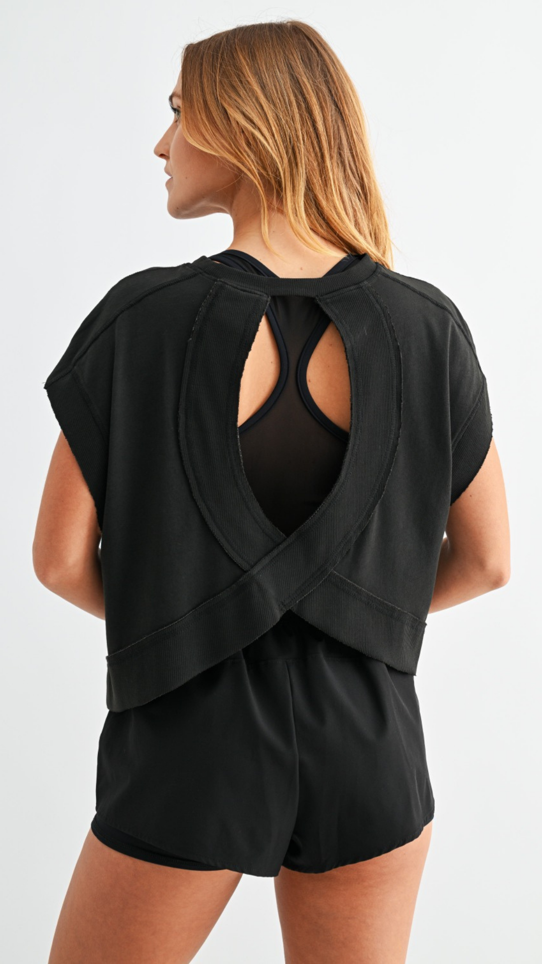 Flow Open Back Tee