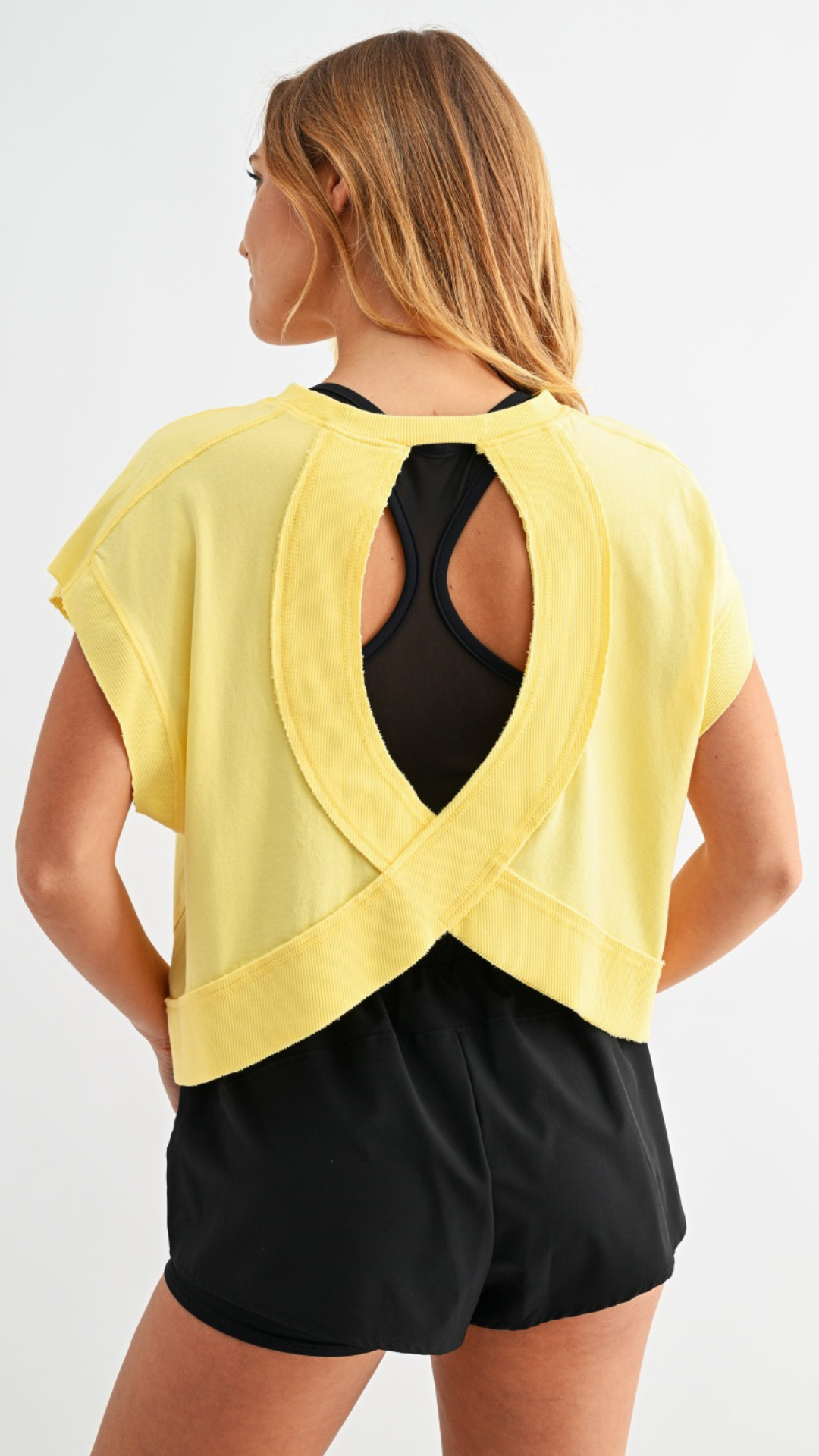 Flow Open Back Tee