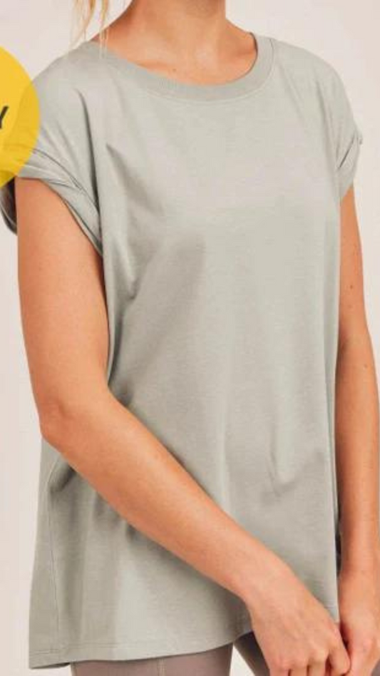 My Best Self Athleisure Cap Sleeve Top-Plus