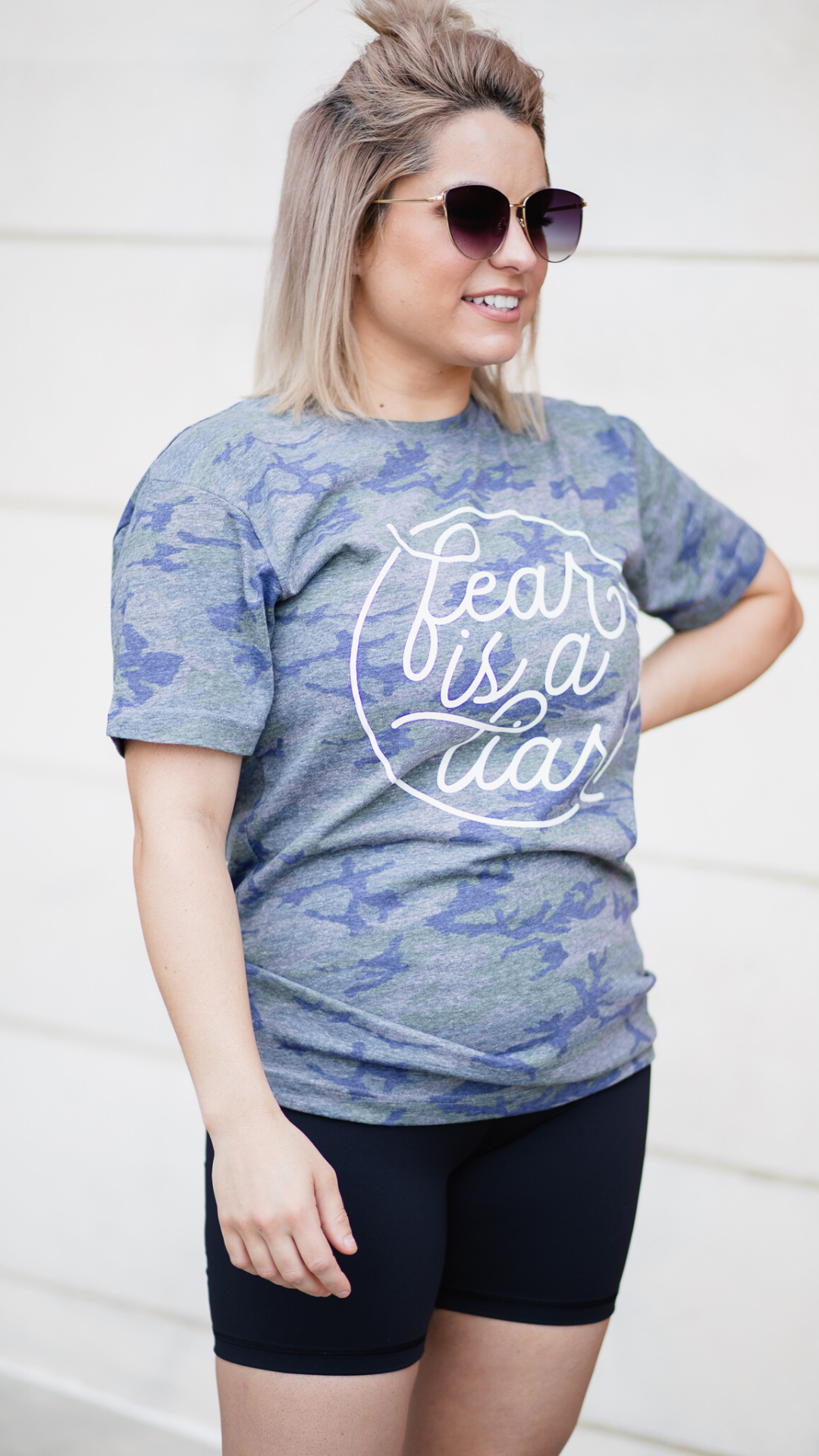 Fear is a Liar Camo Tee