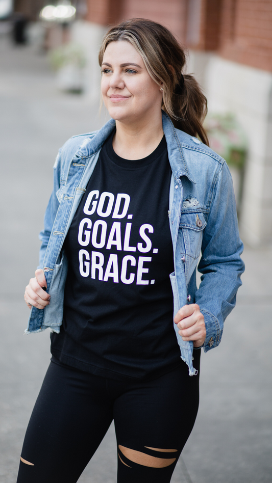 God. Goals. Grace. Tank